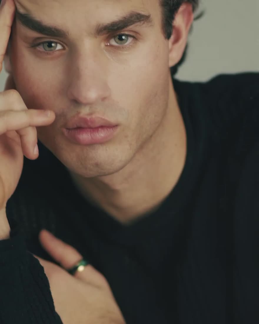 Portrait d'un mannequin pour GQ South Africa