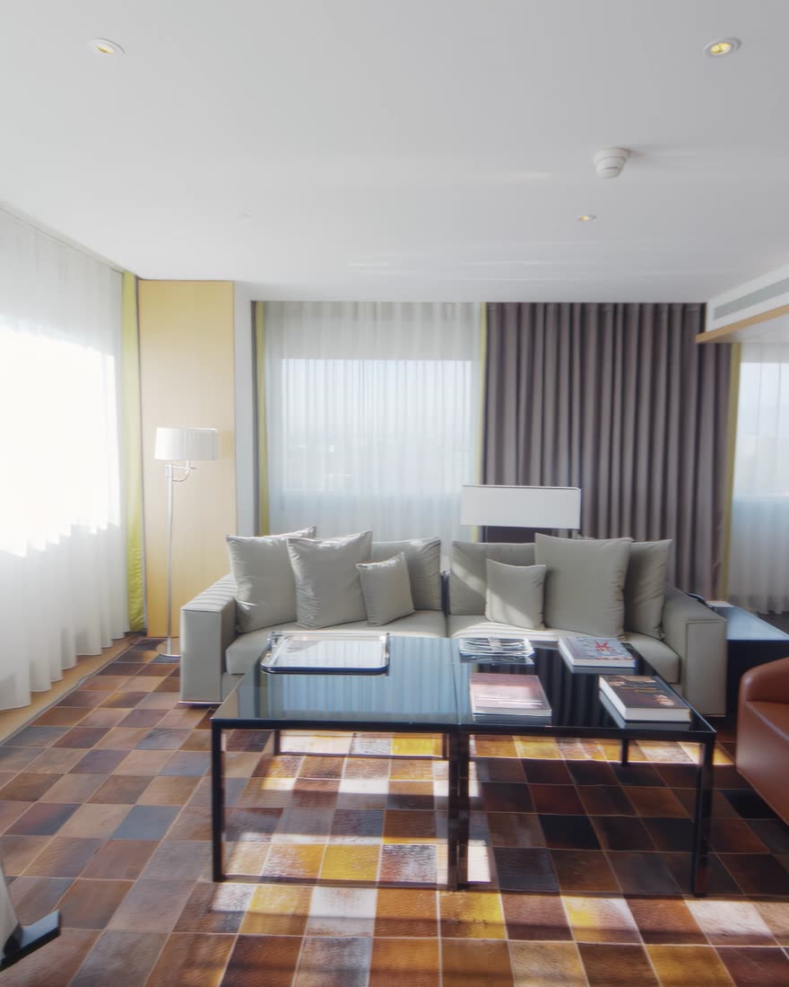 La suite panoramique de l'InterContinental Genève